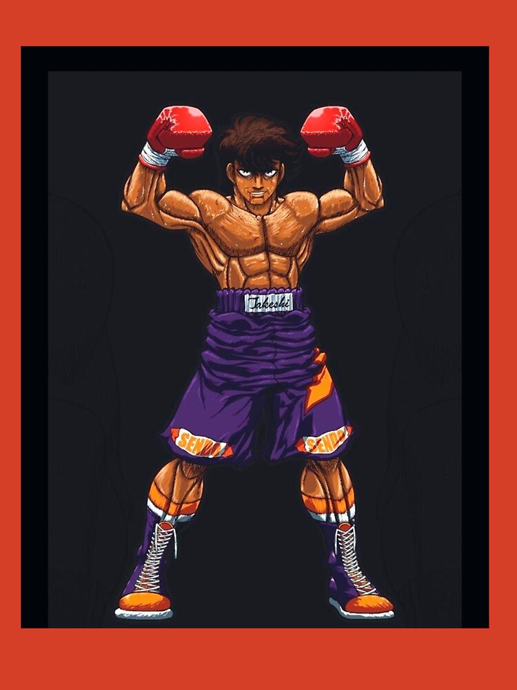 Winner Takes All Poster Tee, hajime no ippo merch, ippo shirts, ippo  hoodie, anime boxing shirt, fighting anime