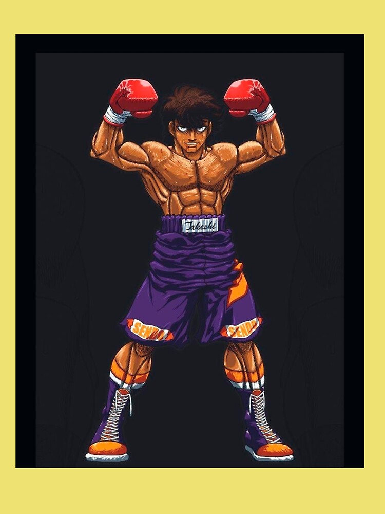 Camiseta Camisa Hajime No Ippo Sendo Boxe Anime Filme 3