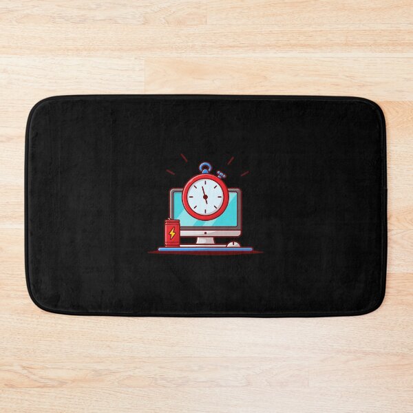 Item preview, Time Work Cartoon Vector Icon Illustration  designed and sold by iferbarbara2000.
