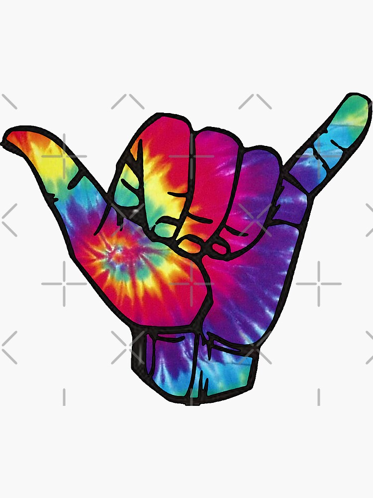 hang-ten-hand-sticker-by-jakemurray21-redbubble