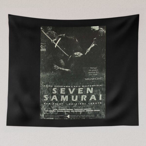 Item preview, Seven Samurai death vintage Movie designed and sold by LindaGosne3090.