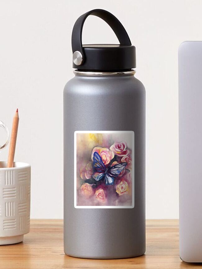 Thumbnail 1 of 3, Sticker, SCENT OF ROSES designed and sold by salomemika.
