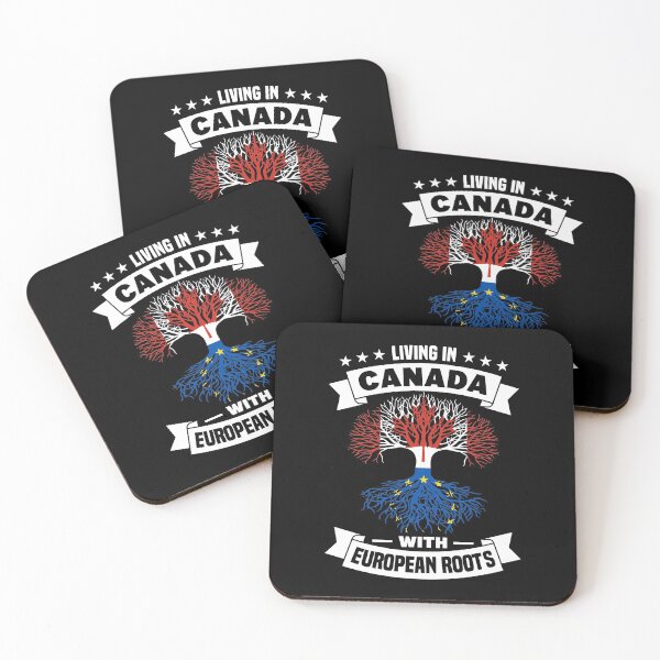 Item preview, Living in Canada with European Roots designed and sold by CAN-USA-Fanshop.