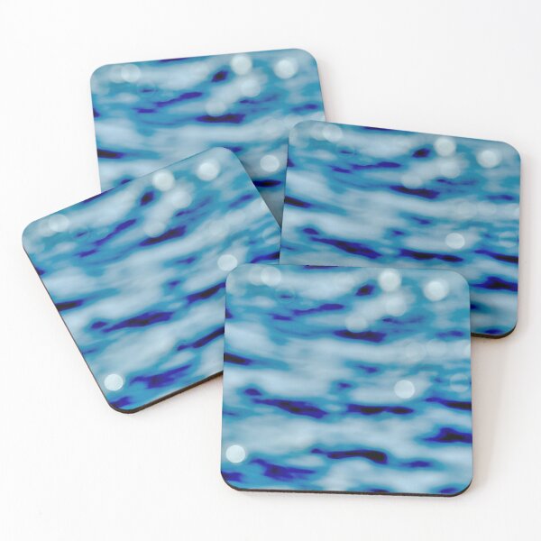 Item preview, Blue waves abstract series no5 designed and sold by Kiran-Fine-Art.