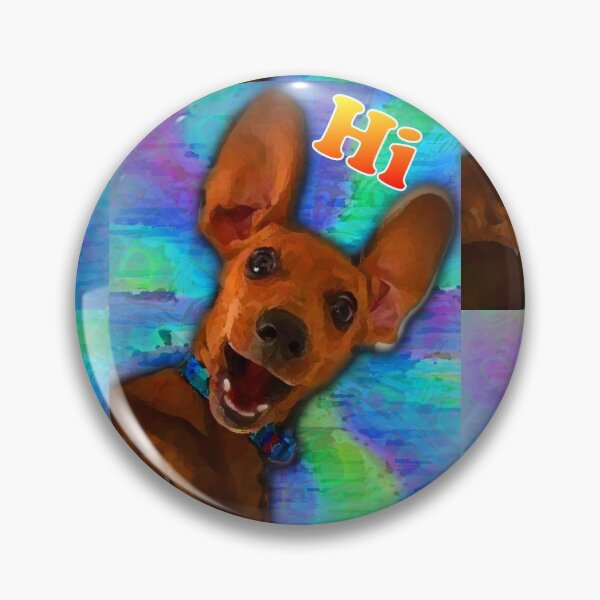 Item preview, espdzines hi Doxie. designed and sold by EspDzines.