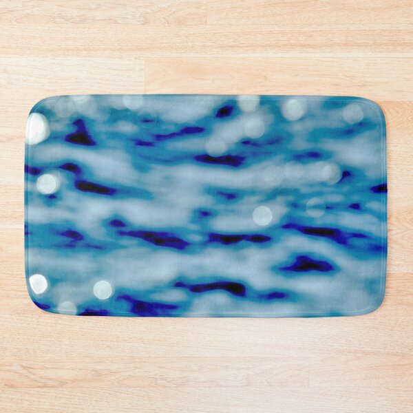 Item preview, Blue waves abstract series no5 designed and sold by Kiran-Fine-Art.