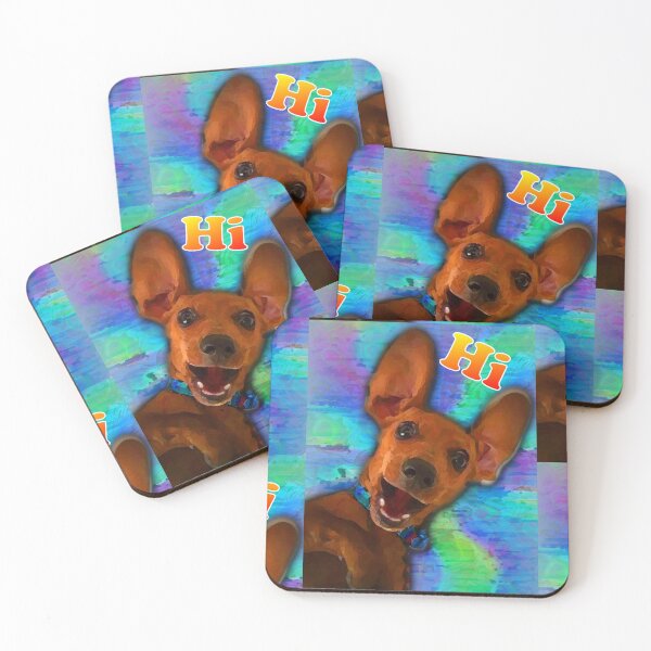 Item preview, espdzines hi Doxie. designed and sold by EspDzines.