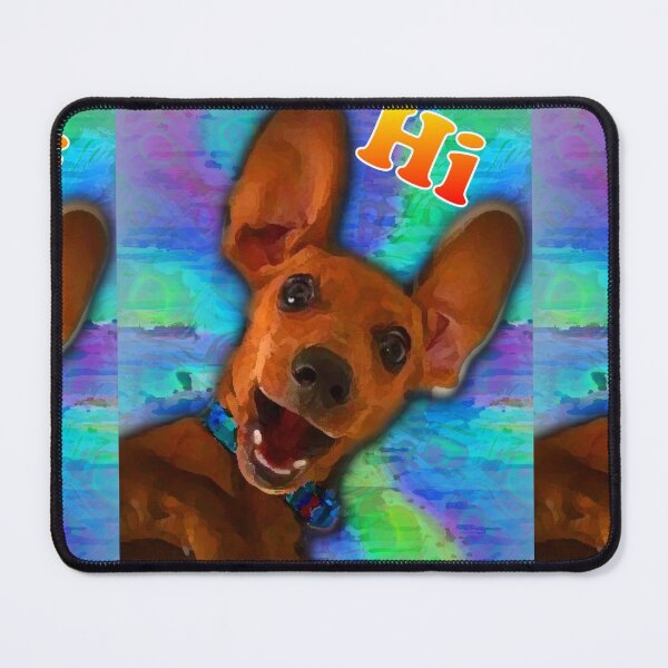 Item preview, espdzines hi Doxie. designed and sold by EspDzines.
