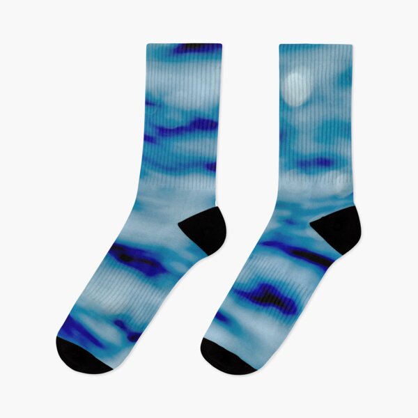 Item preview, Blue waves abstract series no5 designed and sold by Kiran-Fine-Art.