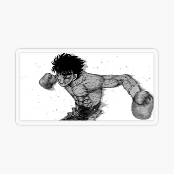 Hajime no Ippo Sticker for Sale by Axel Bogers