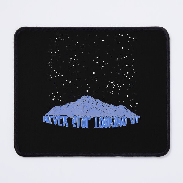 Item preview, Stargazing Never Stop Looking Up Motivational Astronomy designed and sold by GesineMartin.