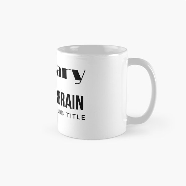 Item preview, Actuary. Because Superbrain is not a Job Title. Black letters designed and sold by trendingatees.