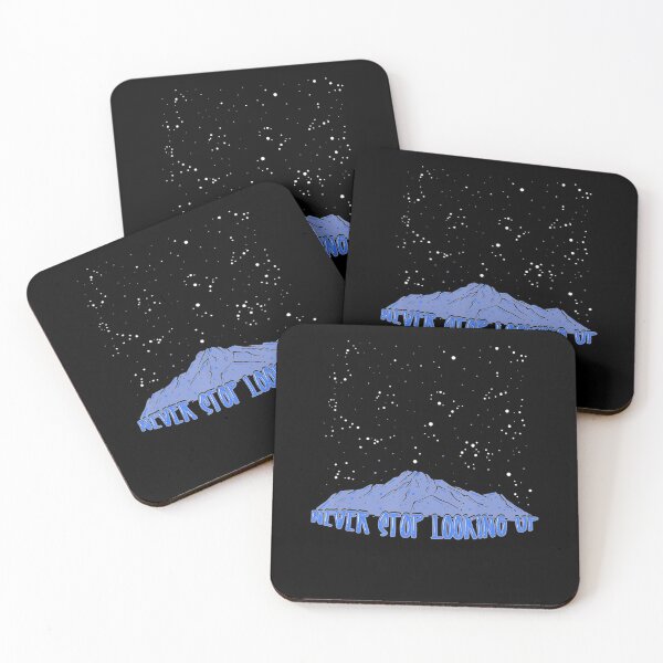 Item preview, Stargazing Never Stop Looking Up Motivational Astronomy designed and sold by GesineMartin.