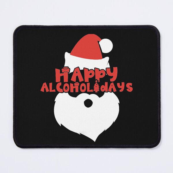 Item preview, Happy Alcoholidays Santa Hat Beard Merry Christmas designed and sold by Makebashington.