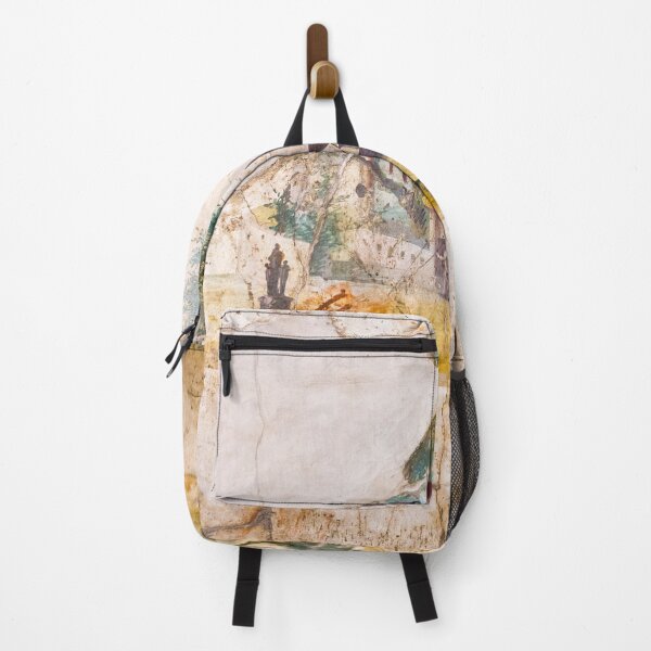 Item preview, Pompeian fresco with idyllic landscape from the Villa of Posthumous Agrippa at Boscotrecase designed and sold by likiska.