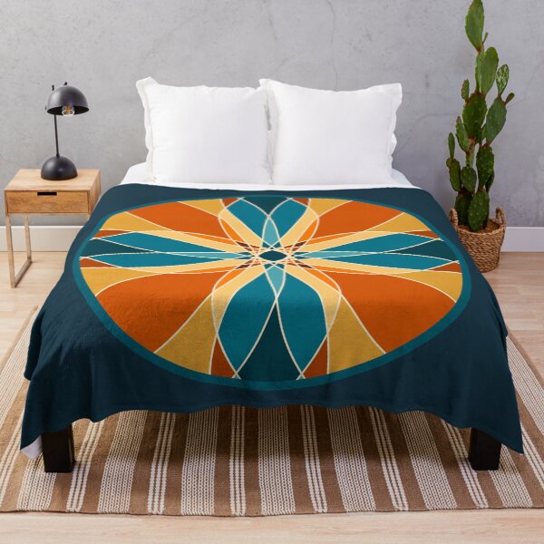 Item preview, Ceramic Tile Abstract Flower designed and sold by bubblyshades.