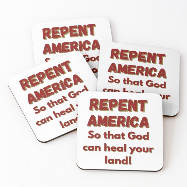 Item preview, Repent America! designed and sold by mindmaster007.