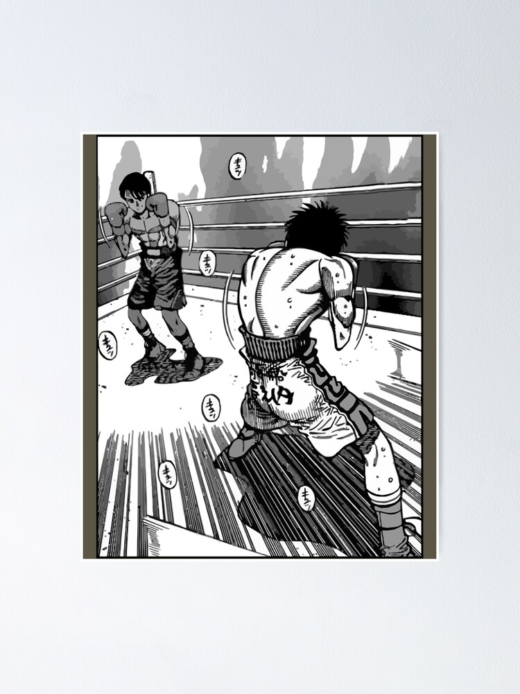 standing, Hajime no Ippo, boxing, manga, legend, simple background, white  background, minimalism, anime boys, cape