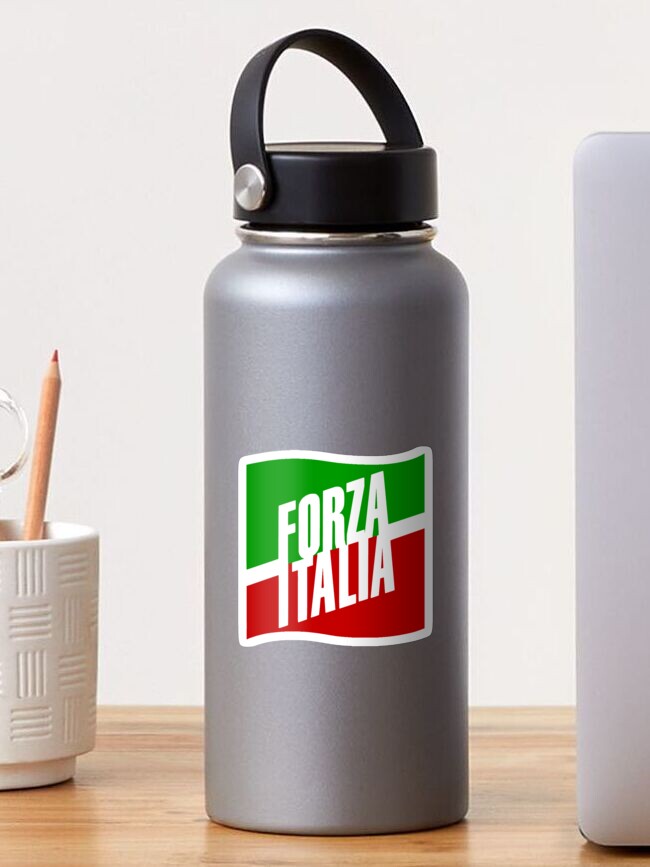 Forza Italia Forward Italy Party Logo Sticker By Spacestuffplus Redbubble