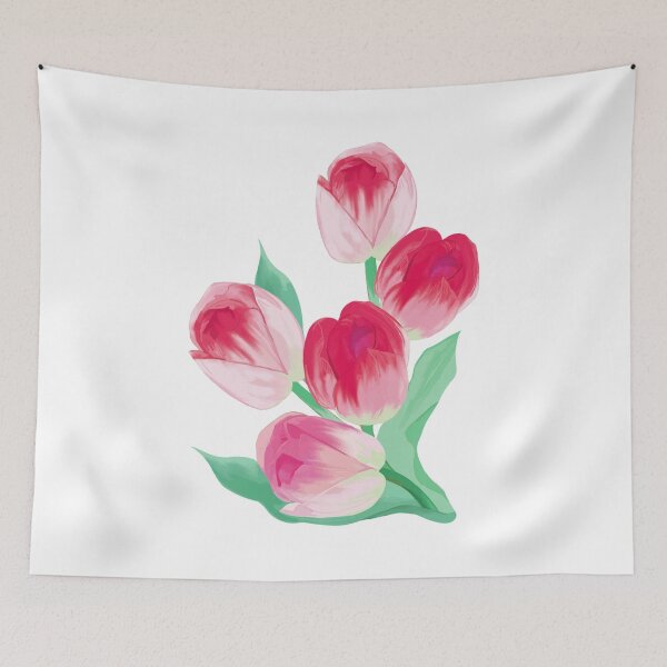 Item preview, Lovely Pink Tulip Flowers make life beautiful.  designed and sold by monodesigns.