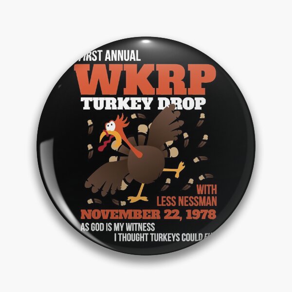 Item preview, WKRP Thanksgiving Turkey Drop Thanksgiving Turkey Dinner Gift   designed and sold by iferbarbara2000.