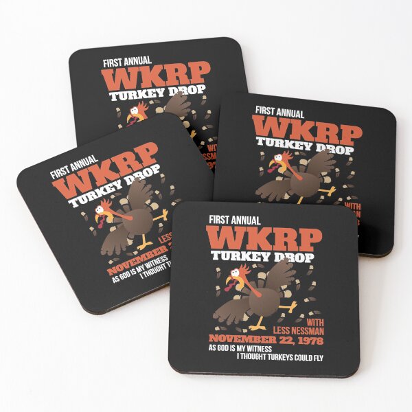 Item preview, WKRP Thanksgiving Turkey Drop Thanksgiving Turkey Dinner Gift   designed and sold by iferbarbara2000.