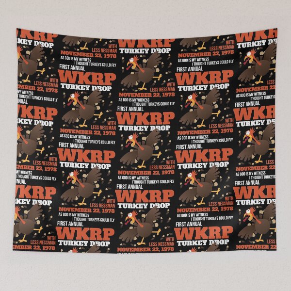 Item preview, WKRP Thanksgiving Turkey Drop Thanksgiving Turkey Dinner Gift   designed and sold by iferbarbara2000.
