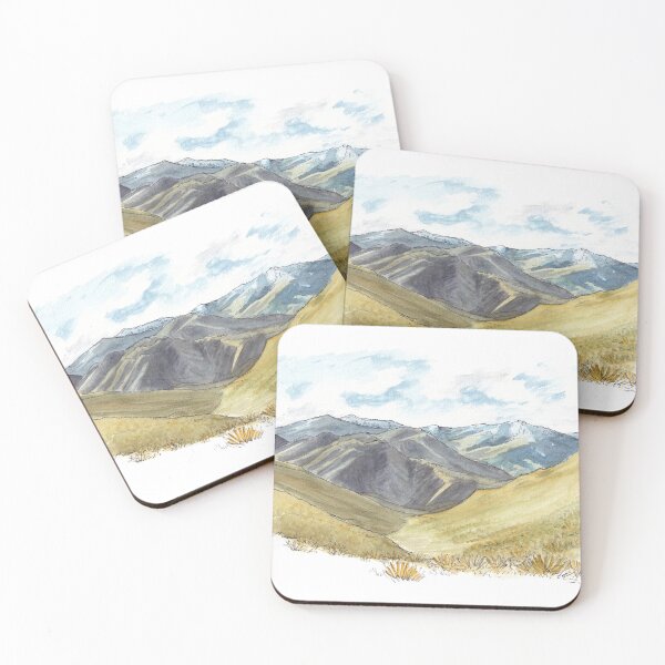 Item preview, Otago from Big Hill Saddle Watercolour designed and sold by Tom Napper Design.