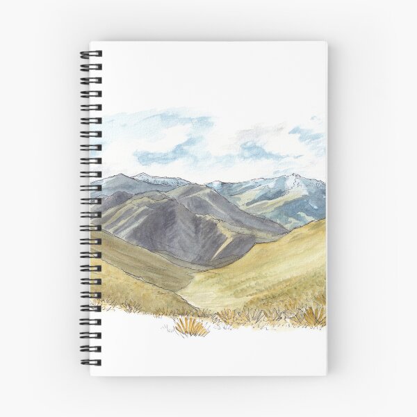 Item preview, Otago from Big Hill Saddle Watercolour designed and sold by Tom Napper Design.