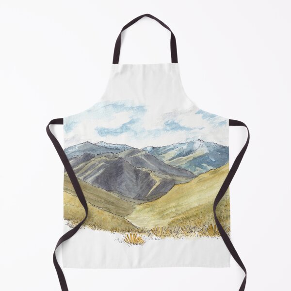Item preview, Otago from Big Hill Saddle Watercolour designed and sold by Tom Napper Design.