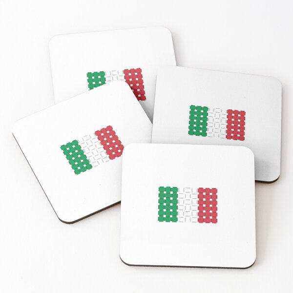 Item preview, Weave Effect Italy Flag Italian Tricolore designed and sold by Worldesigns by Artsiren.