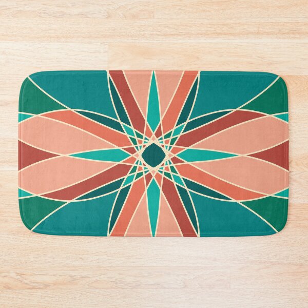 Artikelvorschau, Ceramic Abstract Flower Tile entworfen und verkauft von bubblyshades.