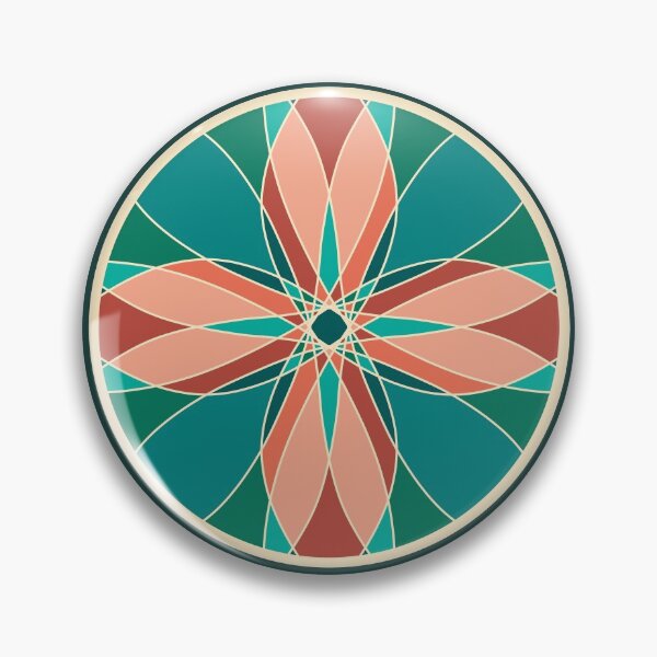 Artikelvorschau, Ceramic Abstract Flower Tile entworfen und verkauft von bubblyshades.