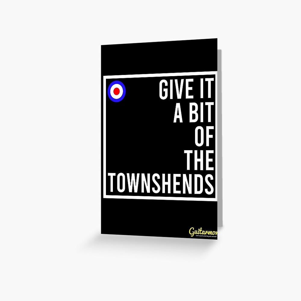 Item preview, Greeting Card designed and sold by Guitarmony.