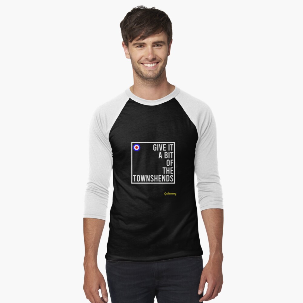Item preview, Baseball ¾ Sleeve T-Shirt designed and sold by Guitarmony.