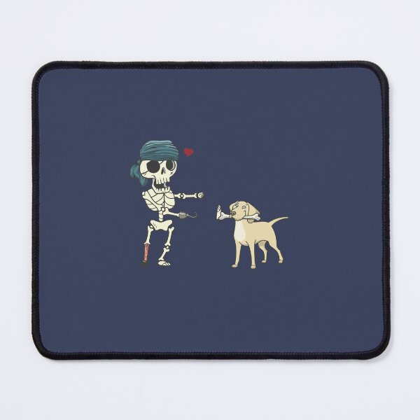 Item preview, Skeleton Pirate With A Dog designed and sold by artado.