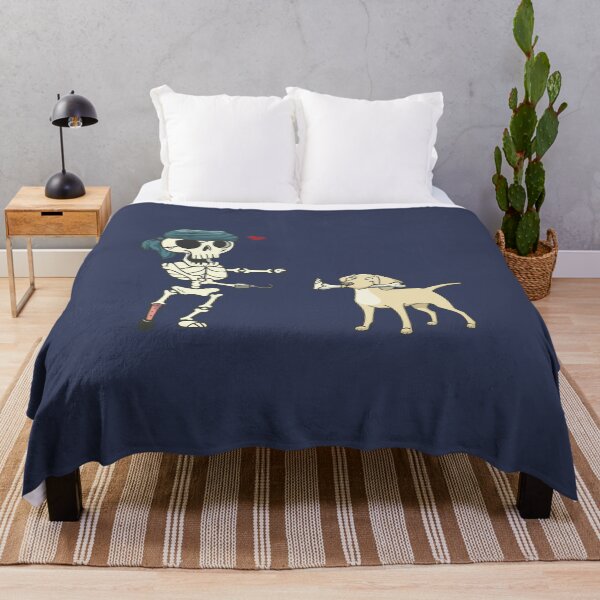 Item preview, Skeleton Pirate With A Dog designed and sold by artado.