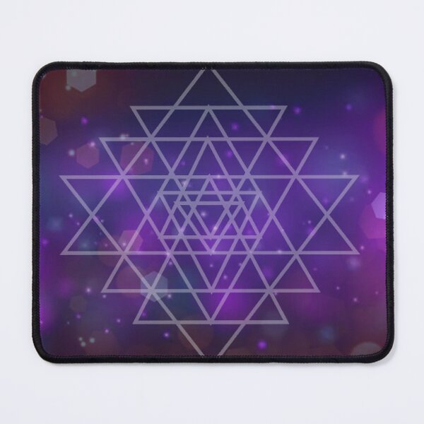Item preview, Sri Yantra Violet Flame  designed and sold by shantilovesart.
