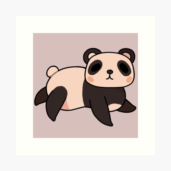 Panda Art Print