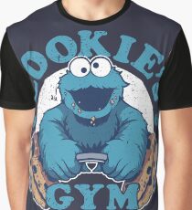 muscular cookie monster shirt