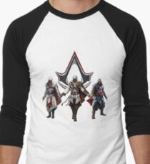Ezio Auditore, the best Assassin Men's Baseball ¾ T-Shirt