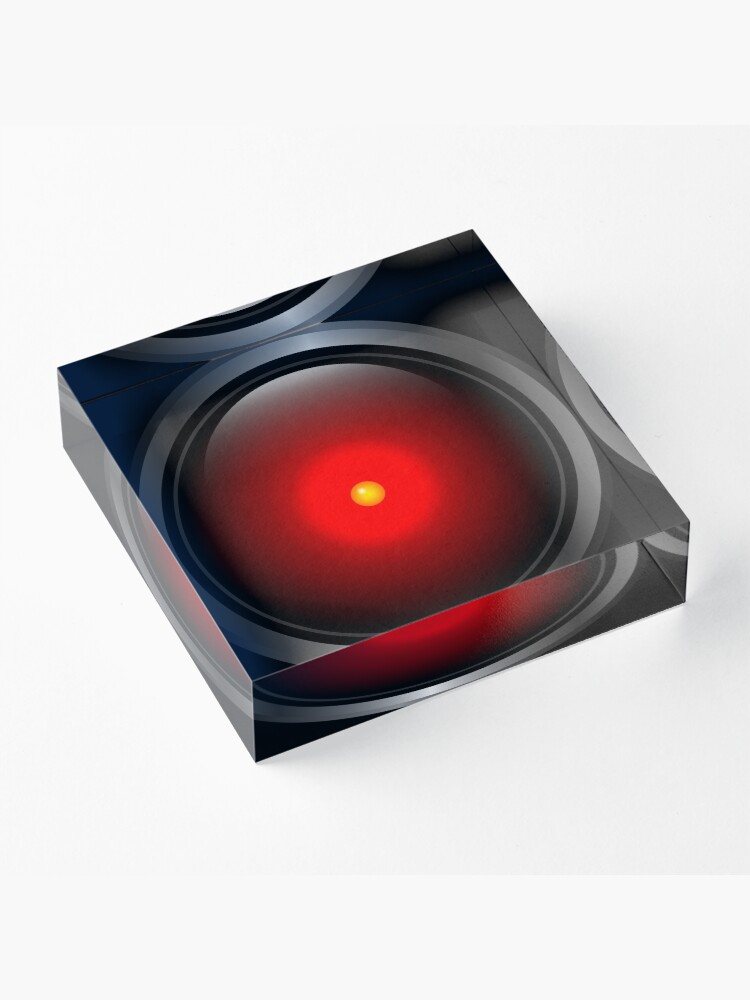 Alternate view of HAL 9000 Acrylic Block