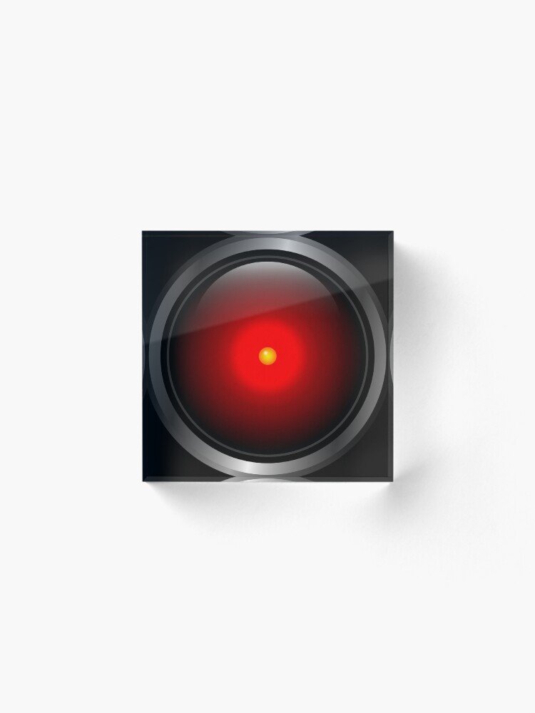 Alternate view of HAL 9000 Acrylic Block