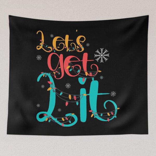 Item preview, Lit Snowflakes Fairy Lights Merry Christmas designed and sold by loat904.