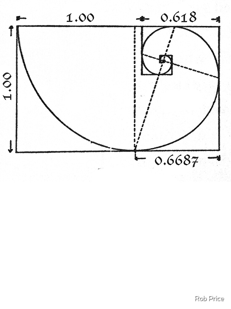 "The Golden Rectangle" by Rob Price | Redbubble