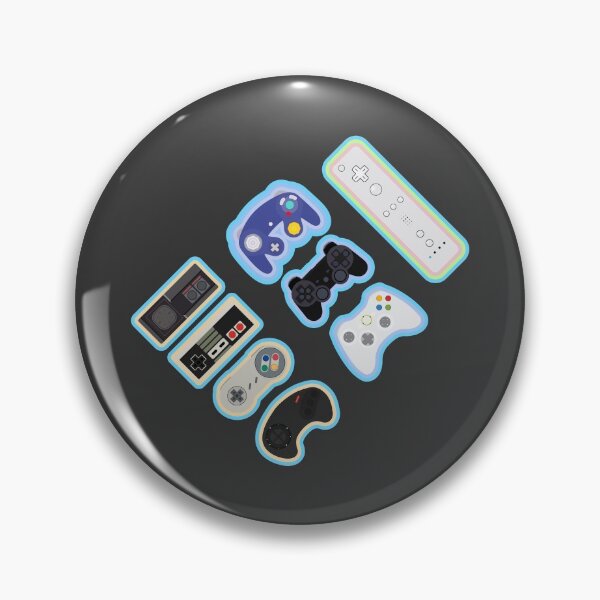Item preview, Colorful Vintage Game Controllers designed and sold by BRU Design.