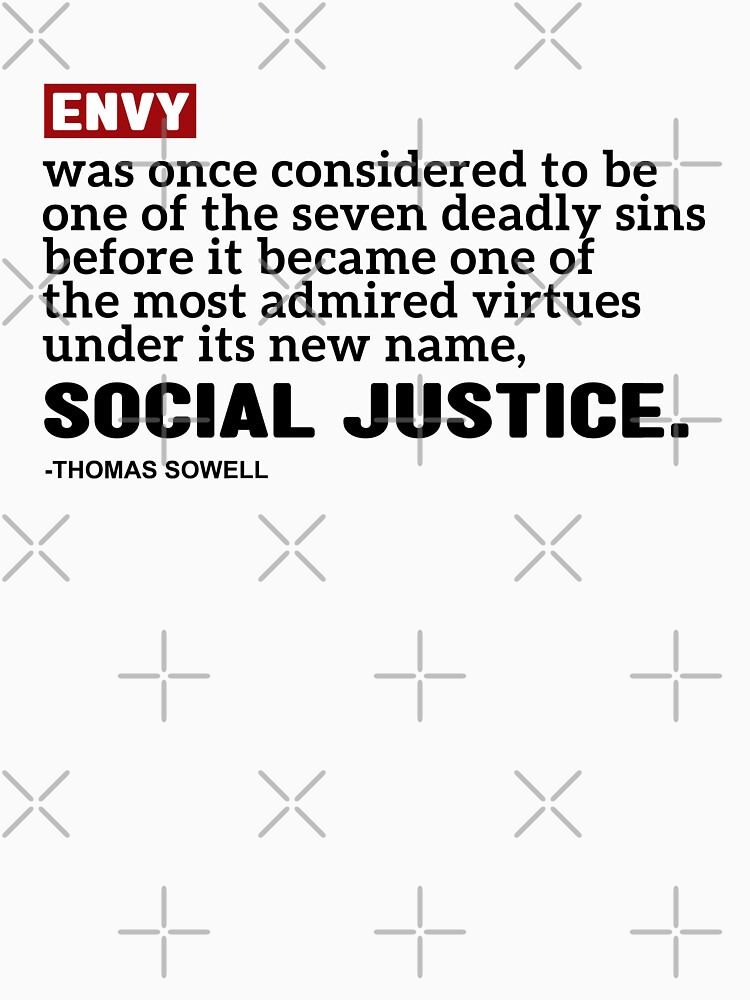 Thumbnail 7 of 7, Classic T-Shirt, Thomas Sowell, Thomas Sowell quote designed and sold by Kavindo.