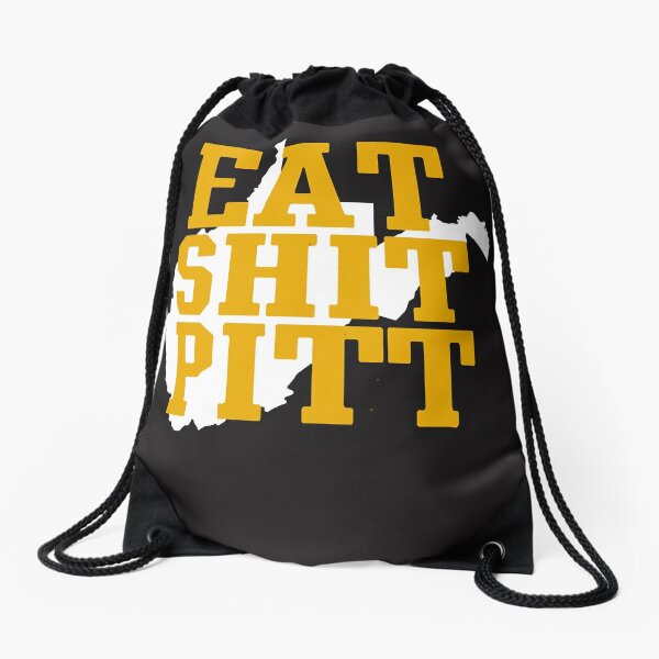 Eat Shit Pitt - Old Gold Classic Drawstring Bag