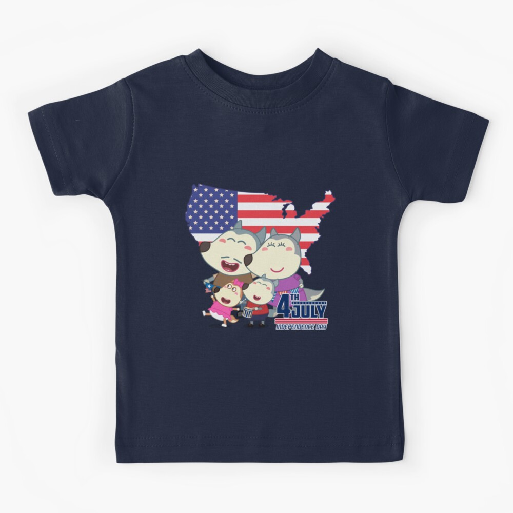 Buy Now Wolfoo Family Independence Day Hoodie - Big Vero