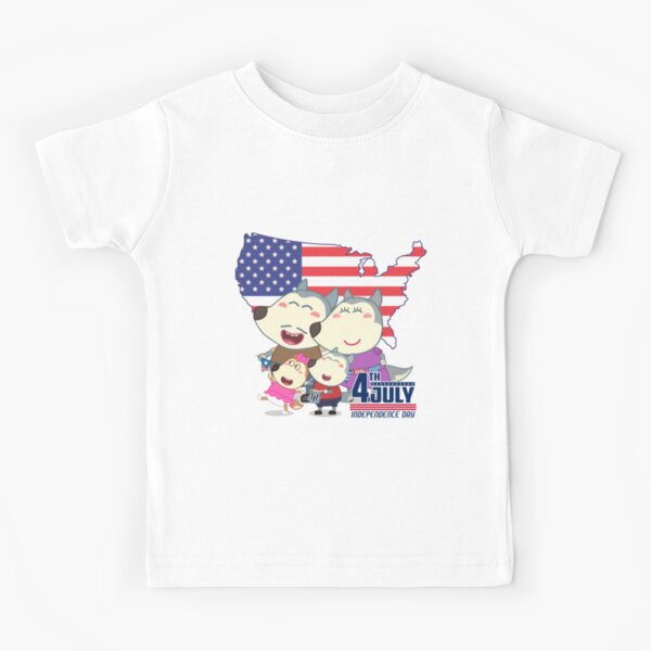 Buy Now Wolfoo Family Independence Day Hoodie - Big Vero